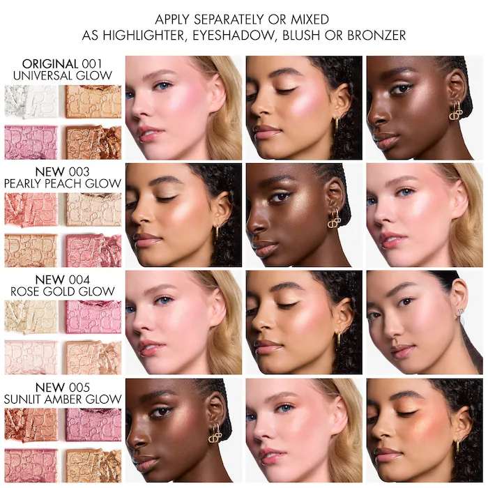 DIOR Backstage Glow Maximizer Face Palette