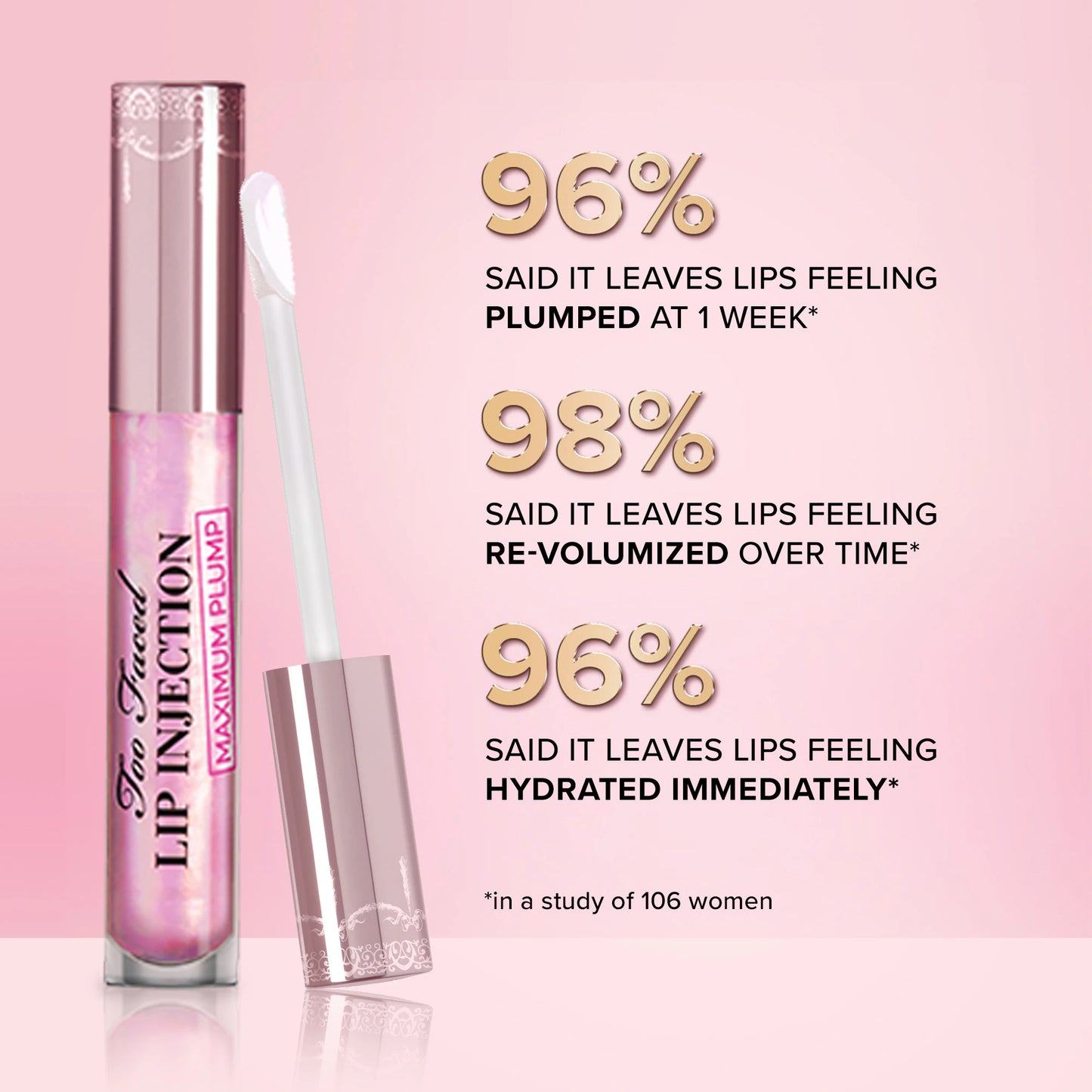 Too Faced Lip Injection Maximum Plump Extra Strength Lip Plumper Gloss