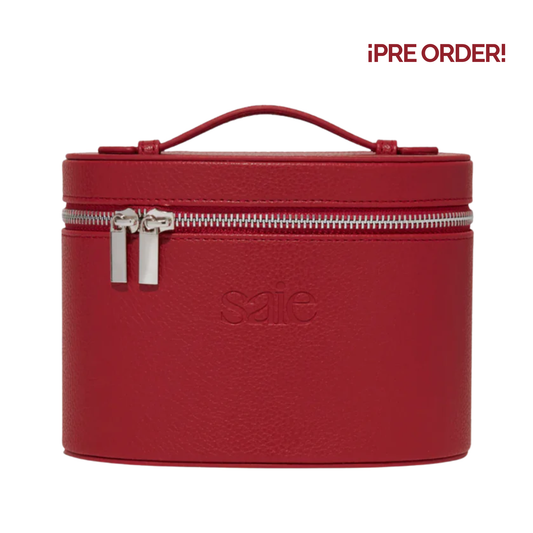 PRE ORDER Saie Mini Vanity Case in Red