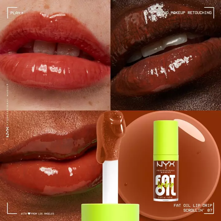 NYX Professional Makeup Fat Oil Lip Drip Vegan Lip Oil