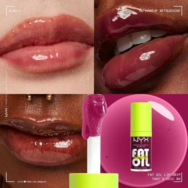 NYX Professional Makeup Fat Oil Lip Drip Vegan Lip Oil