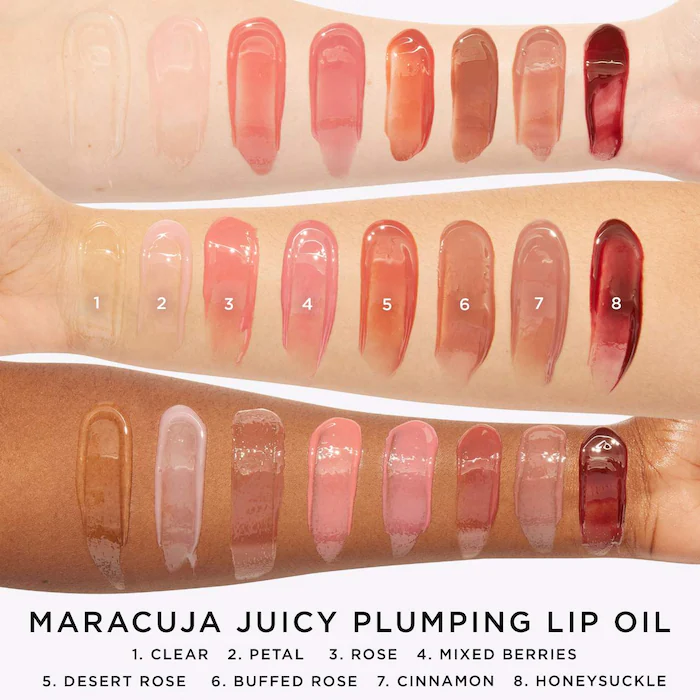 tarte maracuja juicy plumping lip oil