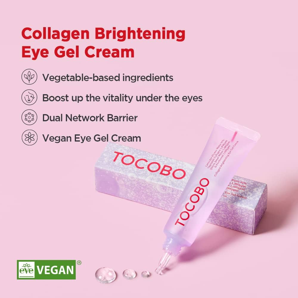 TOCOBO Collagen Brightening Eye Gel Cream