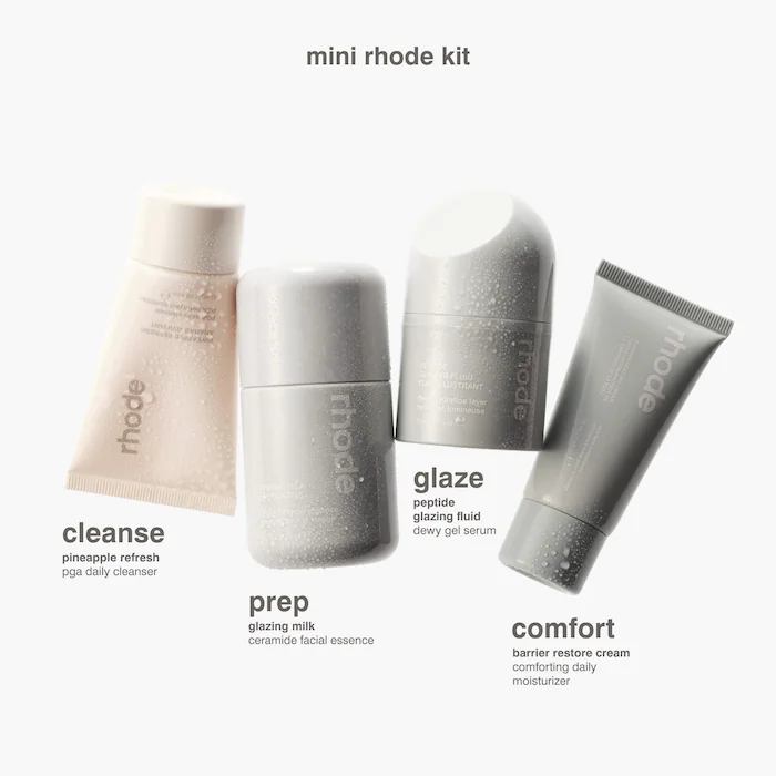 rhodeskin Mini Rhode Kit Glazed Skincare Essentials