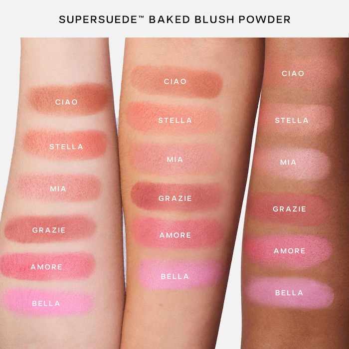 Saie SuperSuede™ Talc-Free Powder Blush