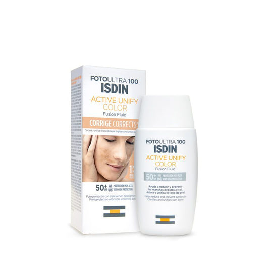 ISDIN Bloqueador Active Unify COLOR Fusion Fluid SPF 50+