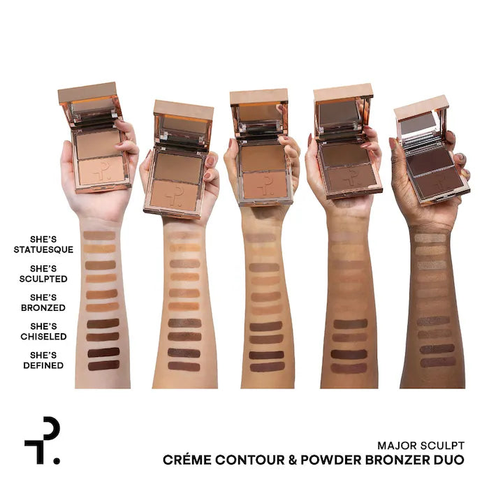 Patrick TA Major Sculpt Creme Contour & Powder Bronzer Duo