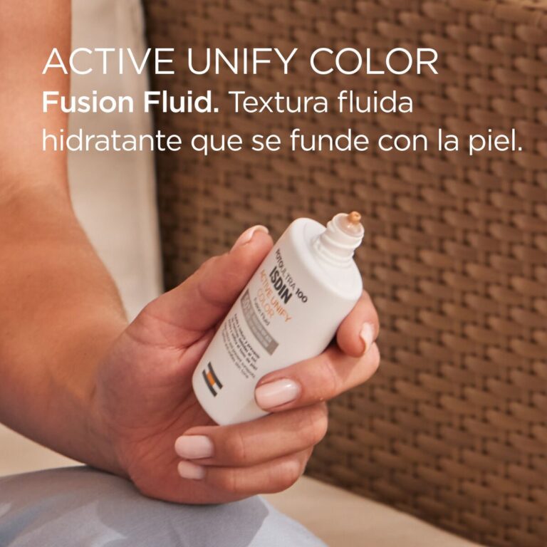 ISDIN Bloqueador Active Unify COLOR Fusion Fluid SPF 50+