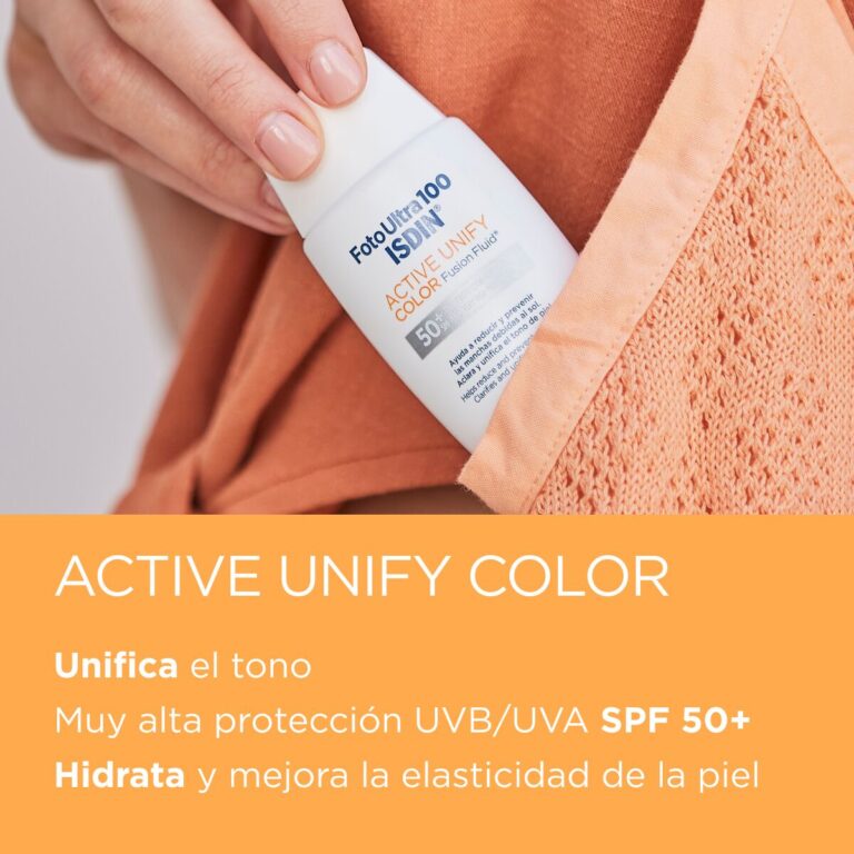 ISDIN Bloqueador Active Unify COLOR Fusion Fluid SPF 50+