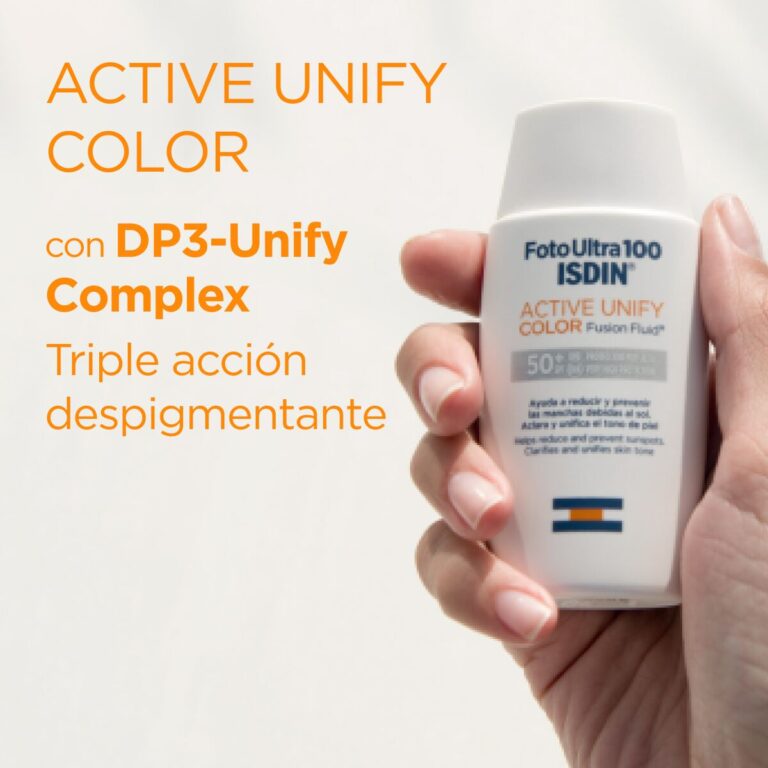 ISDIN Bloqueador Active Unify COLOR Fusion Fluid SPF 50+